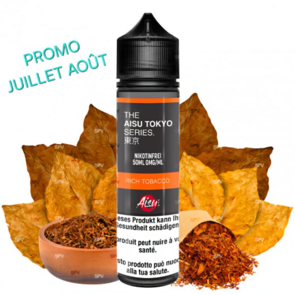 E-liquide Rich Tobacco - Aisu Tokyo Series by Zap!